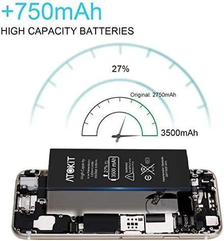 Акумулятор для iPhone 6 Plus 3500mAh, ATOKIT 5500Р6 фото