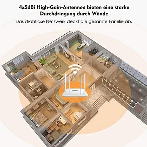 WAVLINK AC1200 дводіапазонний 2.4G/5G бездротовий Wi-Fi-маршрутизатор для дому 50009 фото