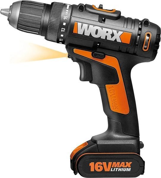 Шурупокрут WORX WX152.1 Akku Bohrschrauber 16V Max 809900 фото