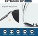 Сонцезахисні окуляри wearPro Polarised-Sunglasses-Mens-Womens-Pilot Sunglasses Unisex UV400 Protection Чорн 22200 фото 5