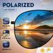 Сонцезахисні окуляри wearPro Polarised-Sunglasses-Mens-Womens-Pilot Sunglasses Unisex UV400 Protection Чорн 22200 фото 7