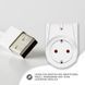 Адаптер розетки Benon з 2 X USB, білий, B2192 788900 фото 4
