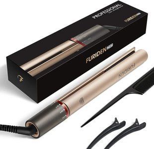 Професійний випрямляч для волосся FURIDEN Professional Salon 2 в 1 для локонів і вирівнювання 1230090 фото