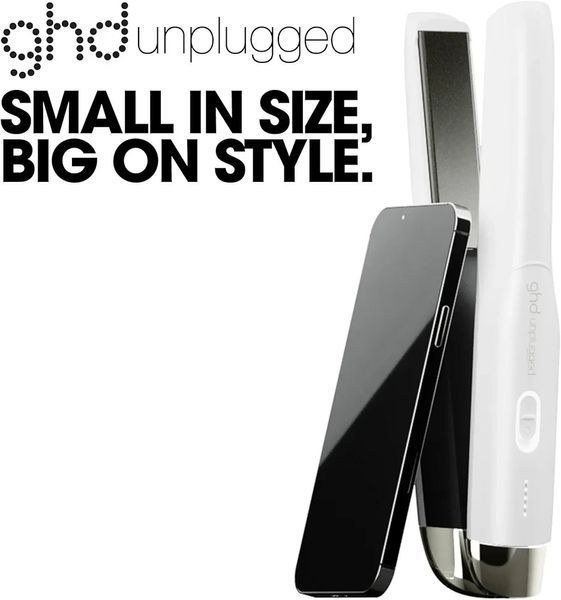 ghd Unplugged Styler ― беспроводной профессиональный дорожный утюжок для выпрямления волос 8826 фото