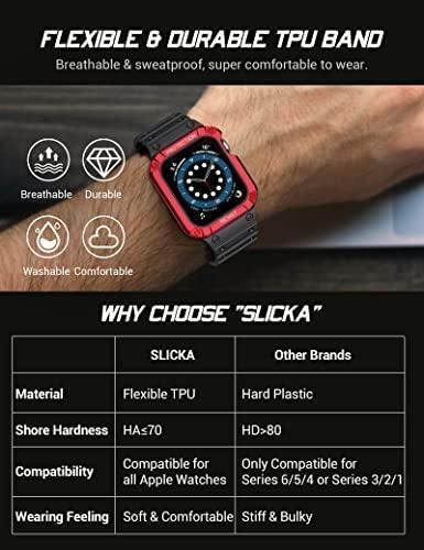 Бренд Amazon Limited] Ремінець Wearlizer для Apple Watch 44 мм із чохлом-бампером Apple Watch 560044А фото