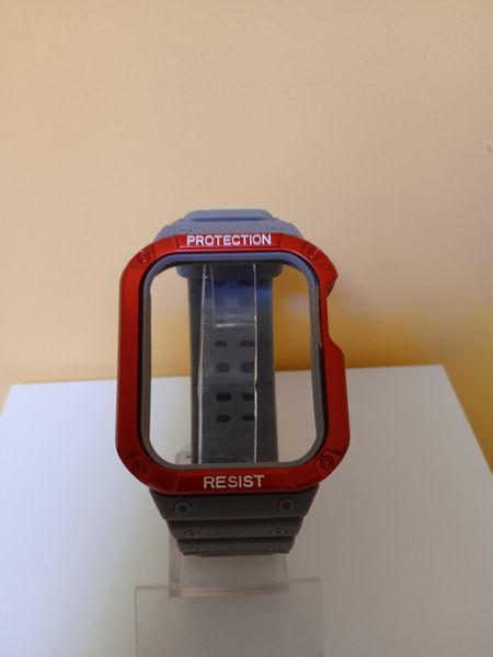 Бренд Amazon Limited] Ремінець Wearlizer для Apple Watch 44 мм із чохлом-бампером Apple Watch 560044А фото