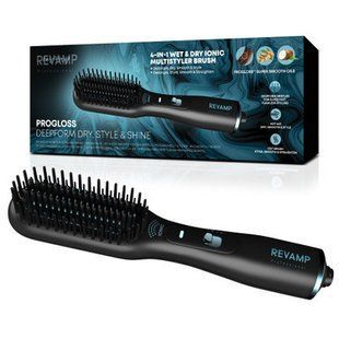 Revamp Progloss Deepform Ceramic Straightening Brush - щітка вирівнювач 2441786967 фото