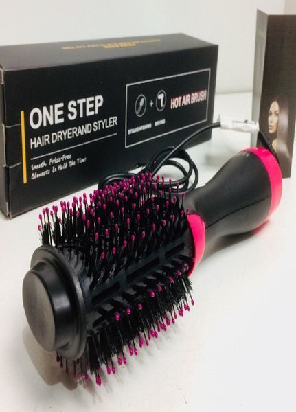 Фен-гребінець 3 в 1 стайлер для укладання волосся браш One Step Blower Brush Ф877767 фото