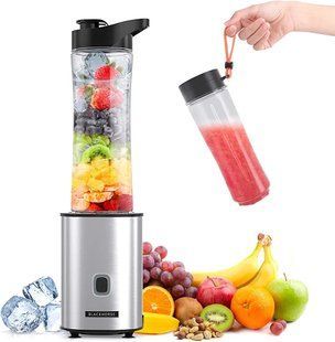 BLACKHORSE Blender smoothie maker стоячий міксер портативний блендер для смузі 9800А21 фото