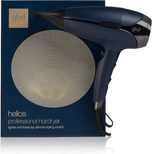 Фен GHD Helios, професійний фен з безщітковим двигуном і іонною технологією Dark Blue 78880 фото