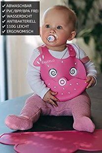 Нагрудник Raverlo Baby и коврик для стола из силикона для младенцев и малышей (набор из 2 шт.) 7600А02 фото