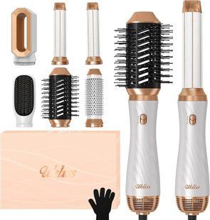 Стайлер з гарячим повітрям UKLISS Air Styler Set 6-in-1, 2024 Негативні іони 47338 фото