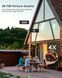 COOAU Solar Security Camera Outdoor, 2K 360&deg; PTZ камера з кольоровим нічним баченням, акумуляторні бездротов 3778989 фото 8