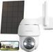 COOAU Solar Security Camera Outdoor, 2K 360&deg; PTZ камера з кольоровим нічним баченням, акумуляторні бездротов 3778989 фото 1