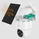 COOAU Solar Security Camera Outdoor, 2K 360&deg; PTZ камера з кольоровим нічним баченням, акумуляторні бездротов 3778989 фото 4
