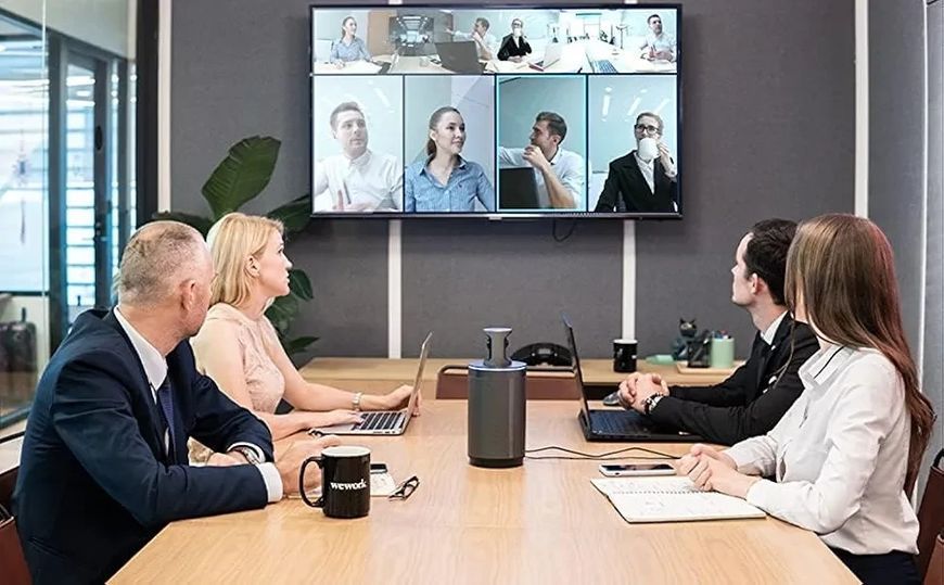 Відеокамера для конференцій KanDao Meeting 360 (2025), система для конференцій 1080P HD 360&deg; 5088886 фото