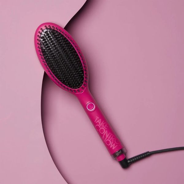 Термощетка ghd Glide &ndash; Breast Cancer Now Charity Edition 77000 фото