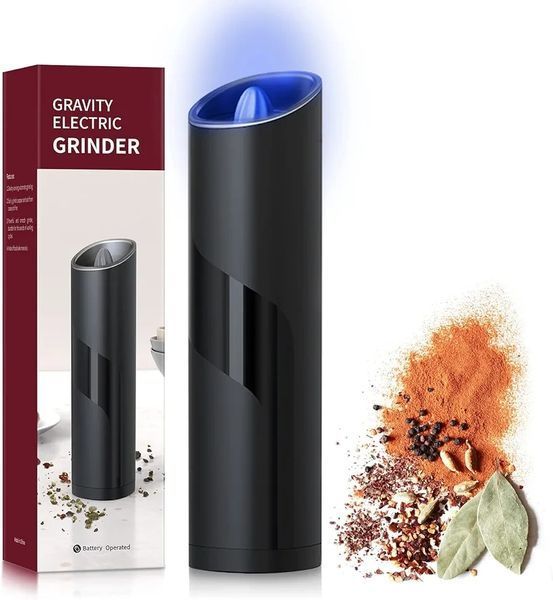 Електричних подрібнювачів для солі та перцю Gravity Electric Pepper Grinder, автоматичний та еле 1235667 фото
