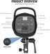 NEEWER Оновлений спалах S101-300W Studio Monolight Strobe Flash 300W 5600K Повністю металевий 3777687 фото 2