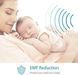 Радіоняня Moonybaby EMF Reducer з дистанційними камерами, QuadView 60, 20 днів роботи від батареї, 5" HD 720p 110002 фото 2