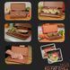Сендвіч-тостер Starlyf NO FAT GRILL, сендвічниця, Panini Press, портативний гриль, мідна антипригарна поверхня 12389000 фото 5