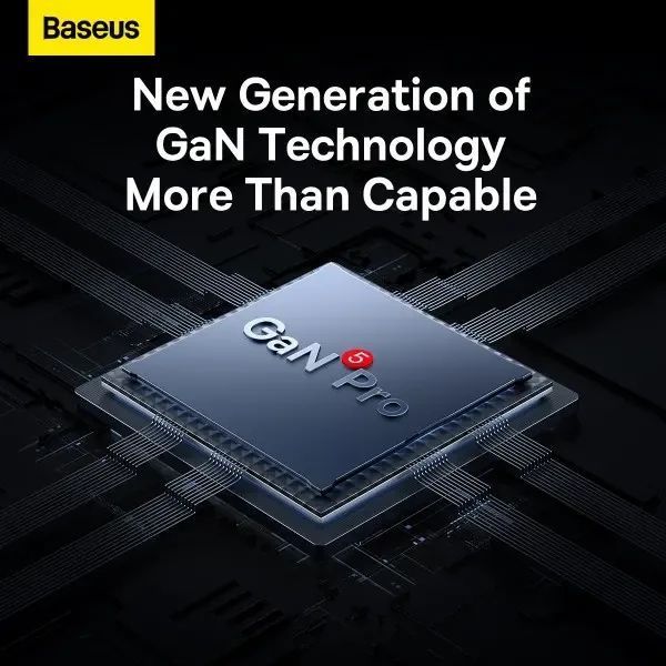 Мережевий зарядний пристрій Baseus GaN5 Pro Fast Charger QC4.0+PD3.0 65W + кабель Baseus Type-C to Type-C 100W 123005688 фото
