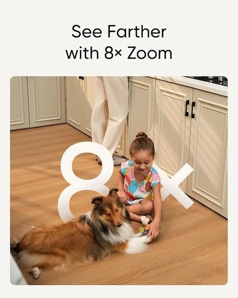 Камера eufy Security Indoor Cam S350, 4K UHD, камера 360&deg; 47008 фото