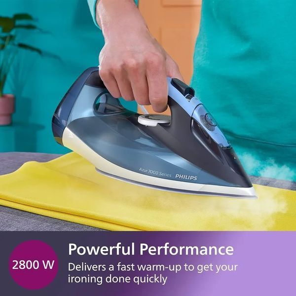 Philips Azur S&eacute;ries 7000 Парова праска - 2800 Вт, безперервна подача пари 50 г/хв, 250 г 1235585 фото