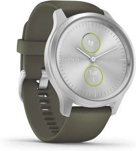 Garmin Vivomove Style - Гібридний смарт-годинник - Справжні руки - Прихований сенсорний екран - 42 мм 123123 фото
