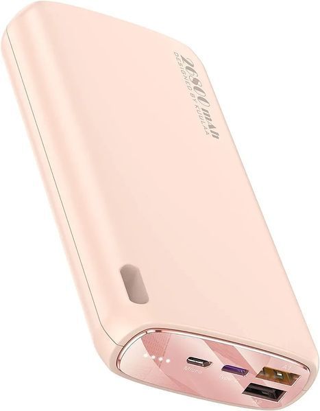 Портативний зарядний пристрій Kuulaa 26800mAh Power Bank Портативний зарядний пристрій iPhone 2 USB-виходи 788900 фото