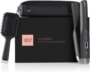 Ghd Unplugged Cordless Hair Styler in Black - Портативний випрямляч для подорожей 77089 фото