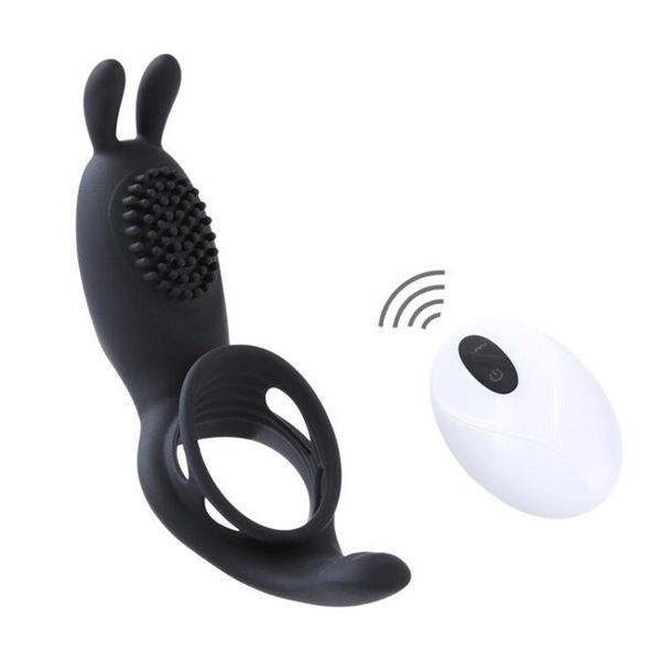 VIBRATING RABBIT COCK RING 69006969 фото