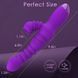 Вібратор G-Spot з функцією удару для неї Реалістичні 7 режимів вібрації та 3 телескопічні нагрівальні 577655 фото 2