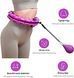 Автообертання Hula Hoop з Gravity Ball Масаж талії Вправи Фітнес Тренування Домашній тренажерний зал 880088А8 фото 4